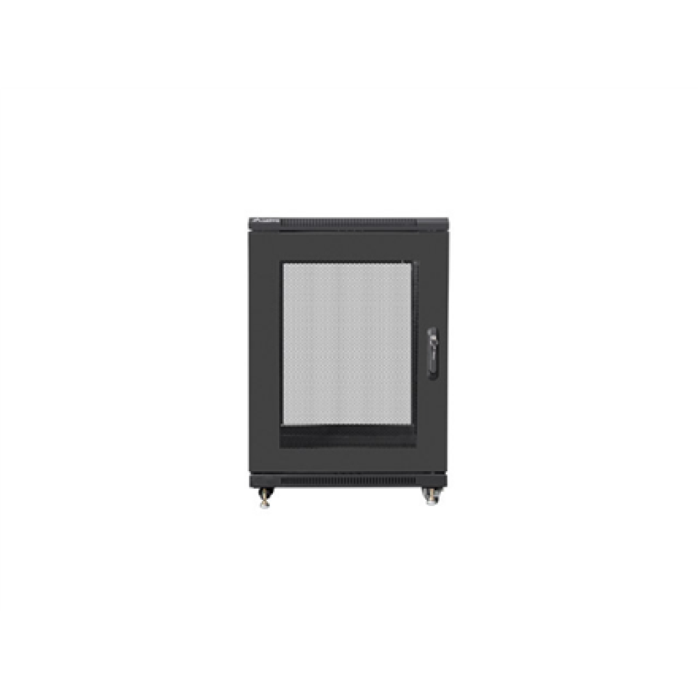 Lanberg , Rack cabinet 19 free-standing 15U/600x800 (flat pack) with mesh door , FF01-6815-23B , Black