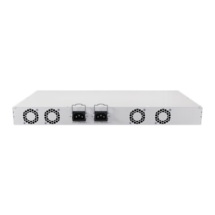 MikroTik , Cloud Router Switch with RouterOS L5, racmount case , CRS418-8P-8G-2S+RM