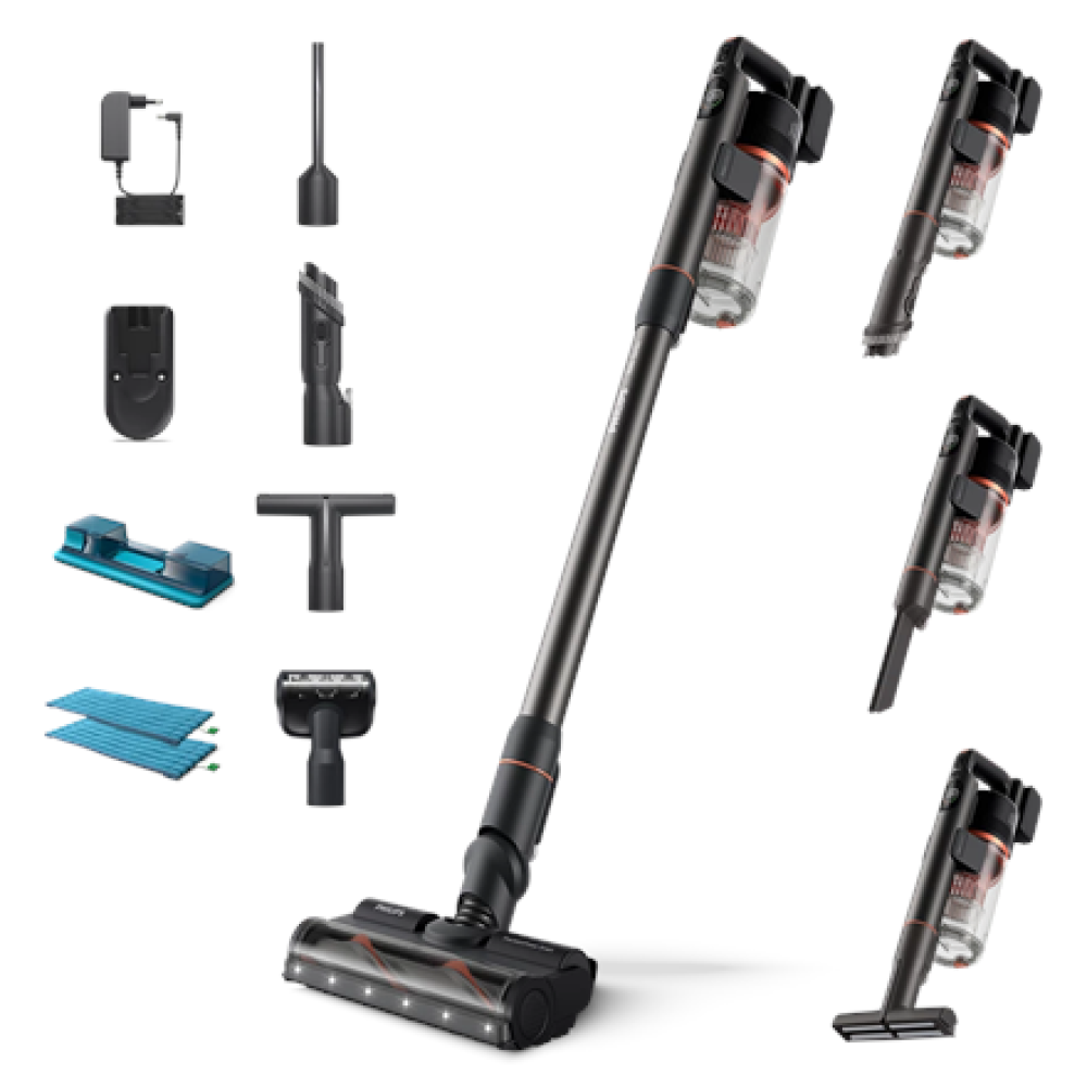 Philips Vacuum Cleaner , XC7055/01 Aqua , Cordless operating , Handstick , 25.2 V , Operating time (max) 80 min , Red Coral , Warranty 24 month(s)