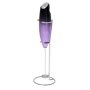 Adler , Milk frother with a stand , AD 4499 , Milk frother , Black/Purple