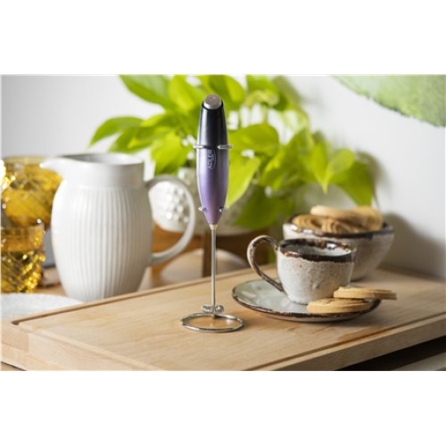 Adler , Milk frother with a stand , AD 4499 , Milk frother , Black/Purple