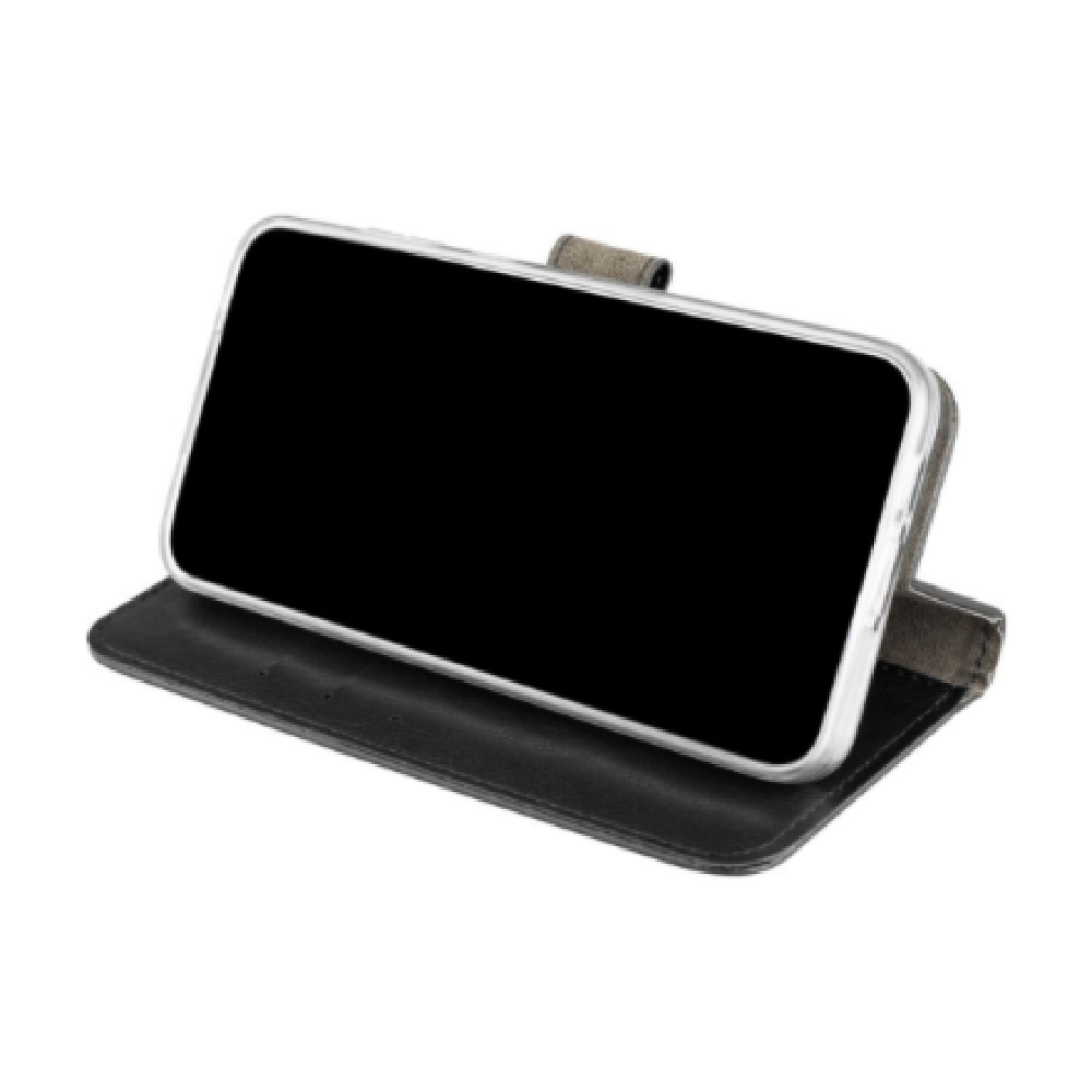 Fixed Opus , Book Case , Xiaomi , Redmi 15 4G/5G , Synthetic leather , Black
