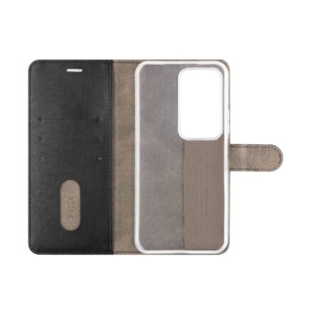 Fixed Opus , Book Case , Xiaomi , Redmi 15 4G/5G , Synthetic leather , Black