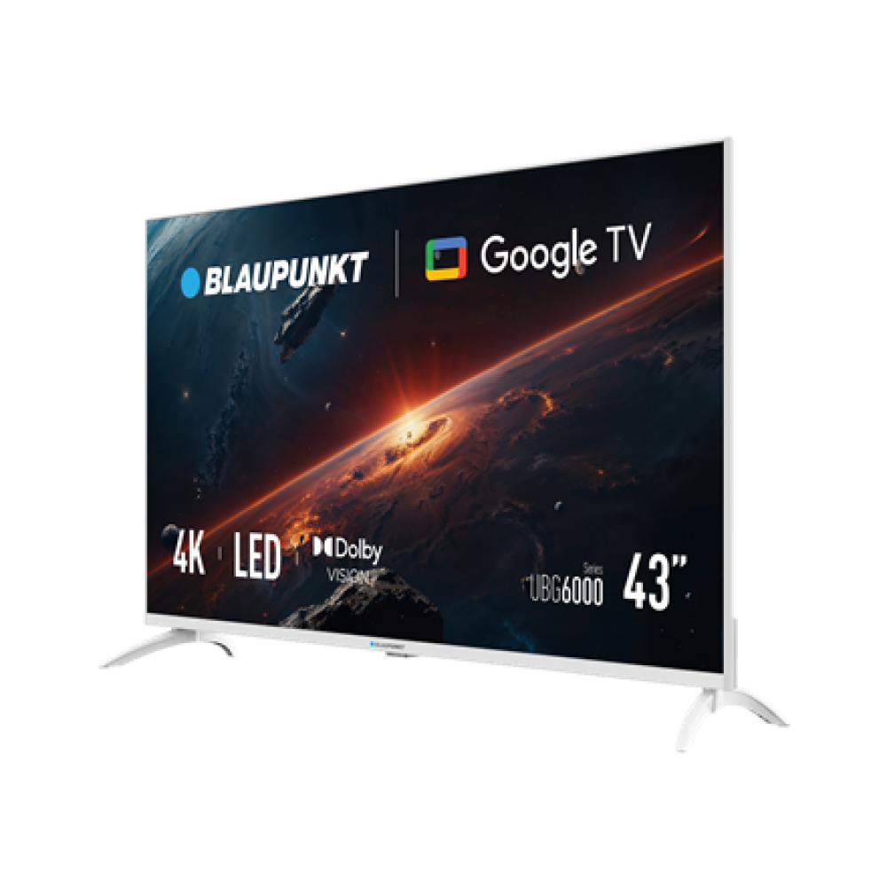 Blaupunkt , 4K TV , 43UBG6010S , 43 , Smart TV , Google TV , UHD , White