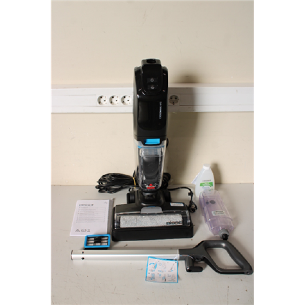 SALE OUT. Bissell CrossWave HF2 Select Corded , Bissell Surface Cleaner , CrossWave HF2 Select , Corded operating , Handstick , Washing function , 340 W , Black/Grey/Blue , DEMO