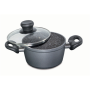 Stoneline , Cooking pot , 7451 , 1.5 L , die-cast aluminium , Grey , Lid included