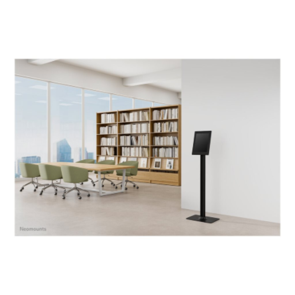 Neomounts Floor stand , Tilt, Rotate , FL15-627BL1 , Maximum weight (capacity) 3 kg , Black
