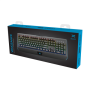NOXO , Vengeance , Gaming keyboard , Mechanical , EN/RU , Black , Wired , m , 920 g , Blue Switches