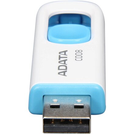 ADATA , C008 , 64 GB , USB Type-A , White/Blue
