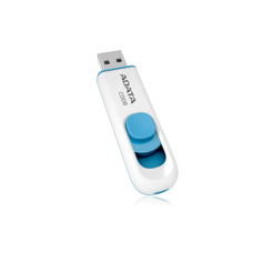 ADATA , C008 , 64 GB , USB 2.0 , White/Blue