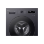 LG Washing machine , F4X1009NMB , Energy efficiency class A , Front loading , Washing capacity 9 kg , 1400 RPM , Depth 55 cm , Width 60 cm , Display , LED , Steam function , Direct drive , Wi-Fi , Graphite Black