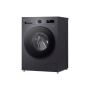 LG Washing machine , F4X1009NMB , Energy efficiency class A , Front loading , Washing capacity 9 kg , 1400 RPM , Depth 55 cm , Width 60 cm , Display , LED , Steam function , Direct drive , Wi-Fi , Graphite Black