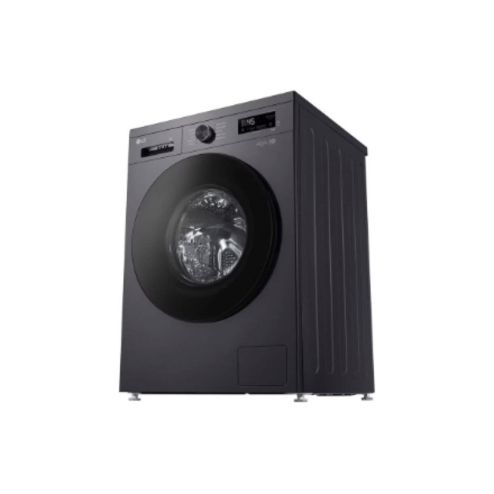 LG Washing machine , F4X1009NMB , Energy efficiency class A , Front loading , Washing capacity 9 kg , 1400 RPM , Depth 55 cm , Width 60 cm , Display , LED , Steam function , Direct drive , Wi-Fi , Graphite Black