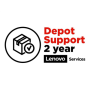 Lenovo , 2Y Depot (Upgrade from 1Y Depot) , Warranty , 2 year(s) , No , Depot/CCI upgrade from 1Y , 2 year(s)