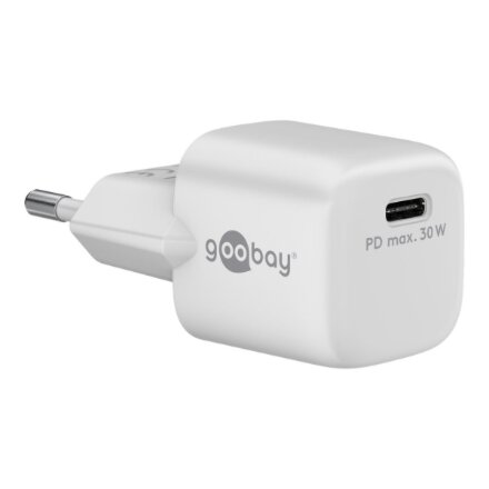 Goobay , USB-C PD GaN Fast Charger Nano (30 W) , 59716 , N/A