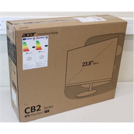 SALE OUT. Acer CB2 Series ZeroFrame CB242YEBMIPRX 23.8, LCD IPS,1920x1080/16:9/1ms/250/1m:1/1xHDMI/1xVGA/1xDP/Audio In/Out/Black , Acer , CB242Y E , 24 , IPS , FHD , 16:9 , 100 Hz , 1 ms , 1920 x 1080 pixels , 250 cd/m² , HDMI ports quantity 1 , Black , W