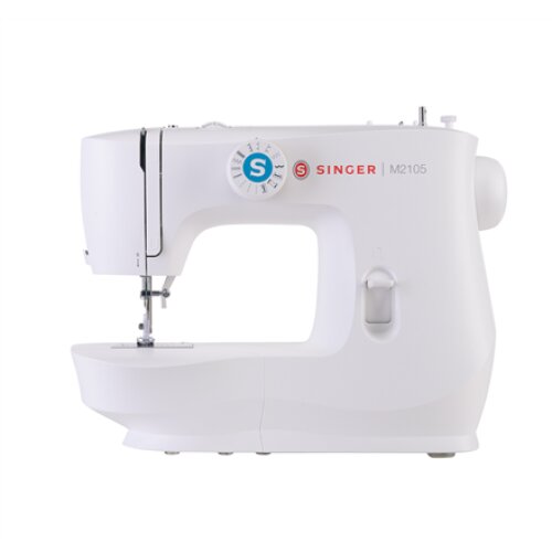 Singer , Sewing Machine , M2105 , Number of stitches 8 , Number of buttonholes 1 , White