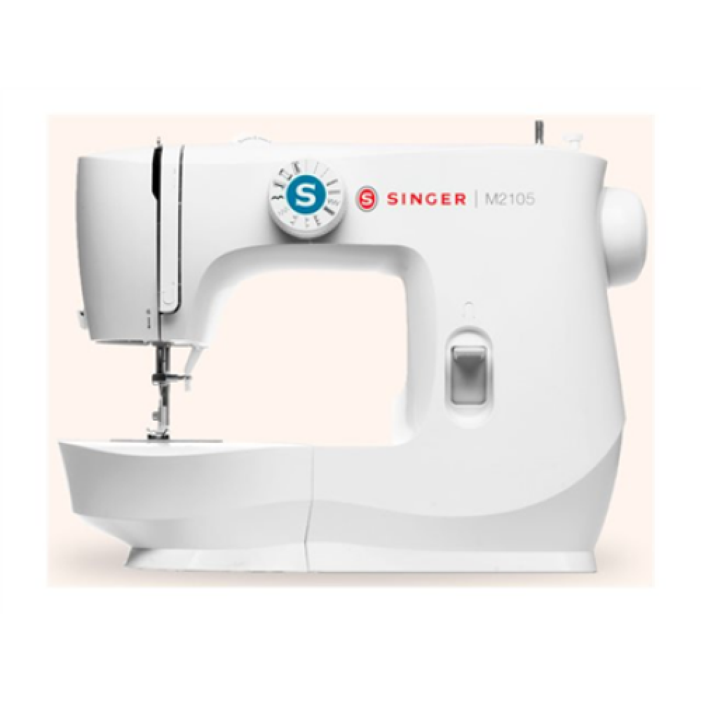 Singer , Sewing Machine , M2105 , Number of stitches 8 , Number of buttonholes 1 , White