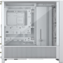 Corsair PC Case , Frame 4000D RS Modular , White , Mid-Tower , Power supply included No