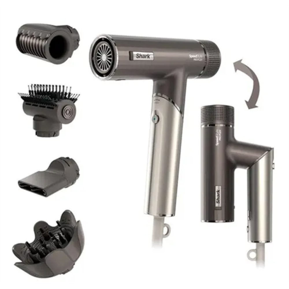 Shark HD542EU SpeedStyle Pro Flex 4-in-1 - Mokka/silver , Shark
