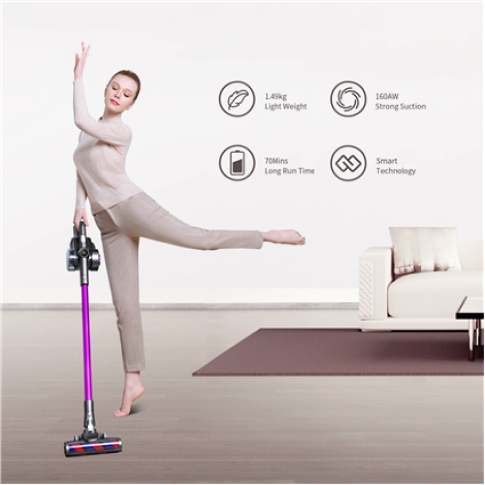 Jimmy , Vacuum cleaner , H8 Pro , Cordless operating , Handstick and Handheld , 500 W , 25.2 V , Operating time (max) 70 min , Purple , Warranty 24 month(s) , Battery warranty 12 month(s)