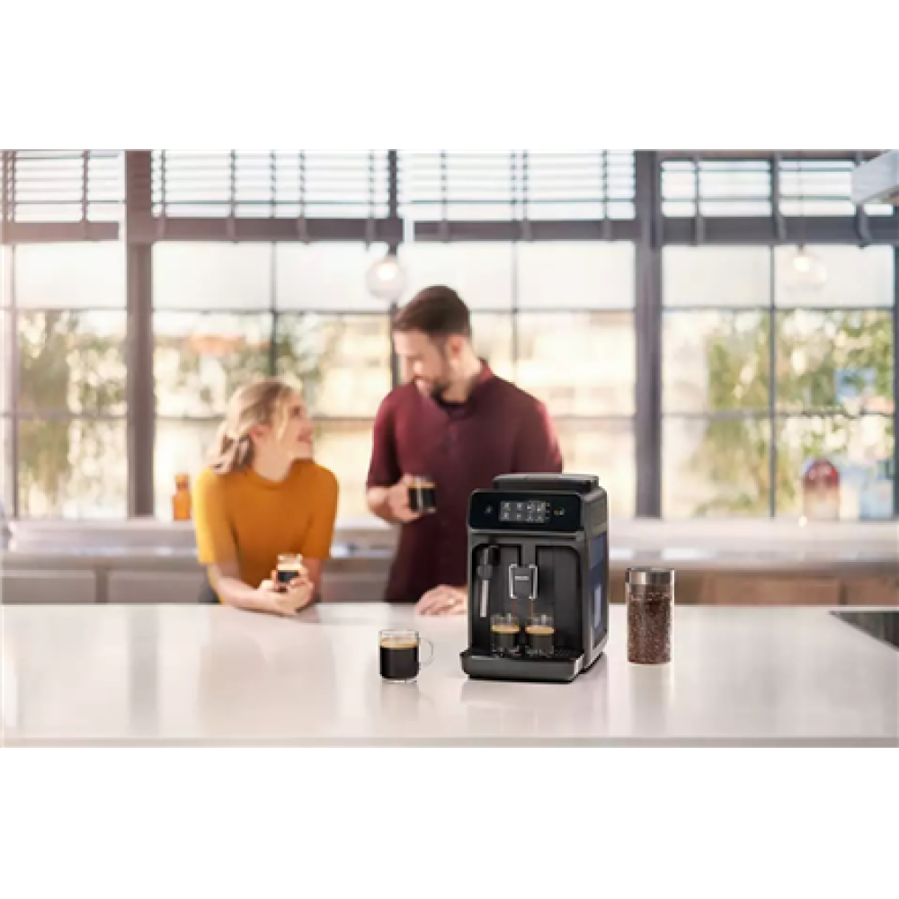 Philips , Espresso Coffee maker , EP1220/00 , Pump pressure 15 bar , Built-in milk frother , Fully automatic , 1500 W , Black