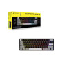 CORSAIR CLIPPER PRO MINI 60 Hall Effect Gaming Keyboard, Backlit RGB LED, CORSAIR MGX Core, Black PBT DS Keycaps , Corsair