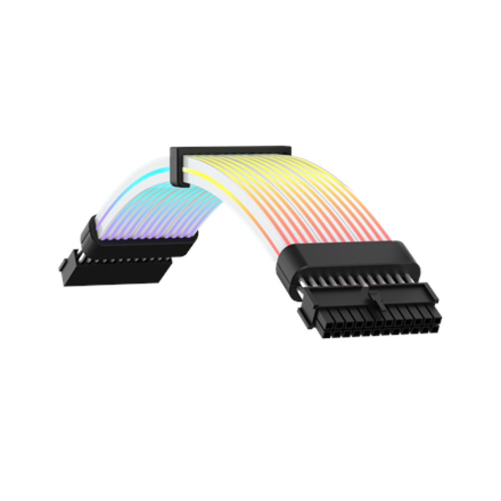 Gamemax , PSU Extension cable , MB 24PIN-B , Black