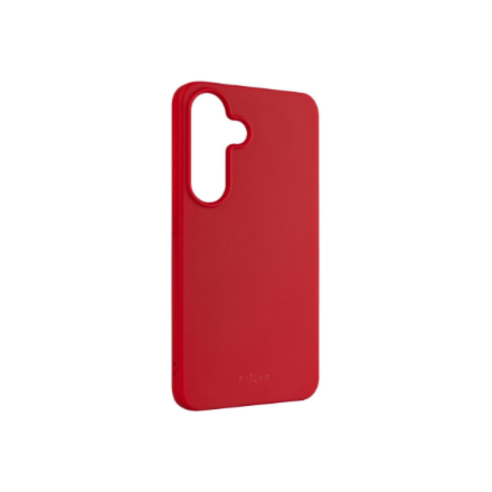 Fixed , Story , Back Cover , Samsung , Galaxy S25 , Rubber , Red