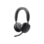 Dell , Pro On-Ear Headset , WL5024 , Built-in microphone , Wireless , ANC , Black