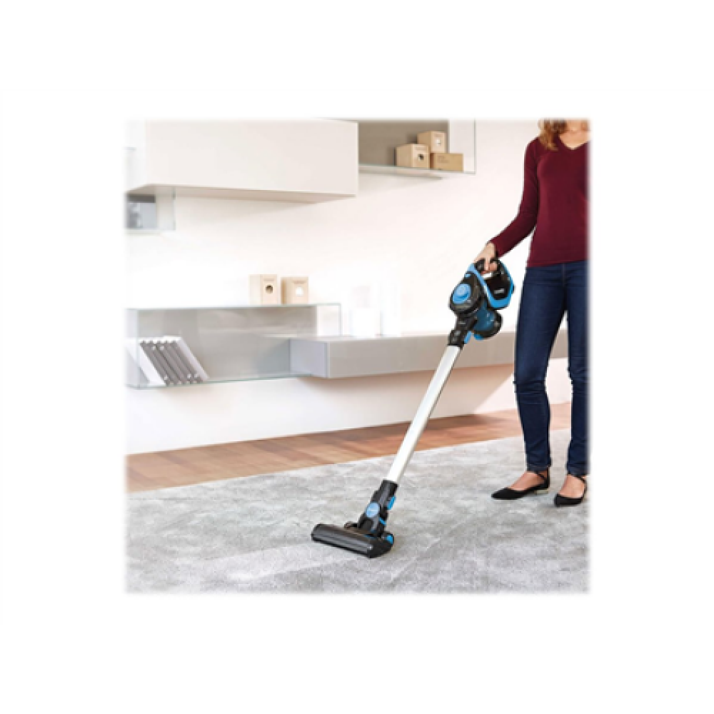 Polti , Vacuum cleaner , PBEU0112 Forzaspira Slim SR100 , Cordless operating , Handstick and Handheld , 21.9 V , Operating time (max) 50 min , Blue