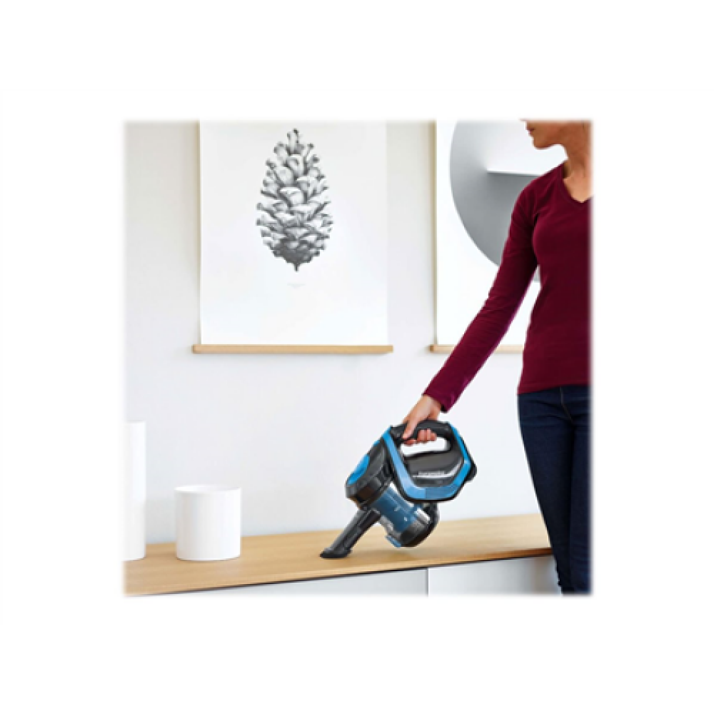 Polti , Vacuum cleaner , PBEU0112 Forzaspira Slim SR100 , Cordless operating , Handstick and Handheld , 21.9 V , Operating time (max) 50 min , Blue