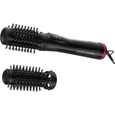 Rowenta Activ Keratin and Shine Hair Brush , x Karl Lagerfeld CF952LF0 , Ion conditioning , Number of heating levels 2 , 1000 W , Black