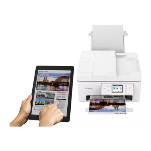 Canon IJ MFP PIXMA TS7750i , Canon , Multifunctional printer , PIXMA TS7750I , Inkjet , Colour , A4 , Wi-Fi , White