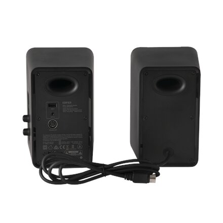 Edifier Speaker System , QR30 , 15W+15 W , Bluetooth , Wireless connection , Black