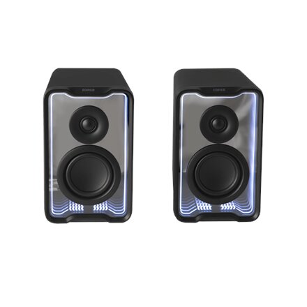 Edifier Speaker System , QR30 , 15W+15 W , Bluetooth , Wireless connection , Black