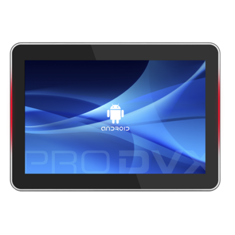 ProDVX APPC-10XPL Commercial Grade Android Panel Tablet, 10 , RK3288, DDR3-SDRAM, Black, 1280 x 800 pixels, 500 cd/m²