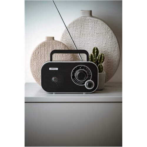 Camry , Portable Radio , CR 1140b , Black/Grey