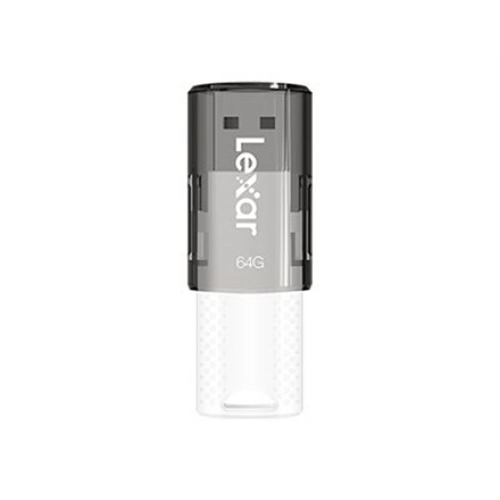 Lexar , Flash drive , JumpDrive S60 , 64 GB , USB 2.0 , Black/Teal