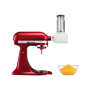 KitchenAid , Vegetable slicers and shredder accessory , 5KSMVSA , White