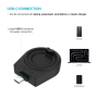 Fixed , Charging USB-C adapter FIXED for smartwatch Garmin Fenix ​​5/6/7/7X/8, Epix, Venu 2/3/3S, Vívoactive 3/4/5