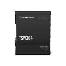 Teltonika , DIN Rail Switch , TSW304 , Unmanaged , Wall-mountable Teltonika , DIN Rail Switch , TSW304 , Unmanaged , Wall-mountable