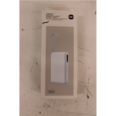 SALE OUT. Xiaomi 67W Power Bank 10000 (Integrated Cable) , 10000 mAh , Ice Blue , DAMAGED PACKAGING