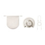 Anker Soundcore , Foldable Headphones , Space One Pro , Bluetooth , Over-ear , Microphone , Cream White