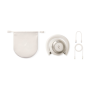 Anker Soundcore , Foldable Headphones , Space One Pro , Bluetooth , Over-ear , Microphone , Wireless , Cream White
