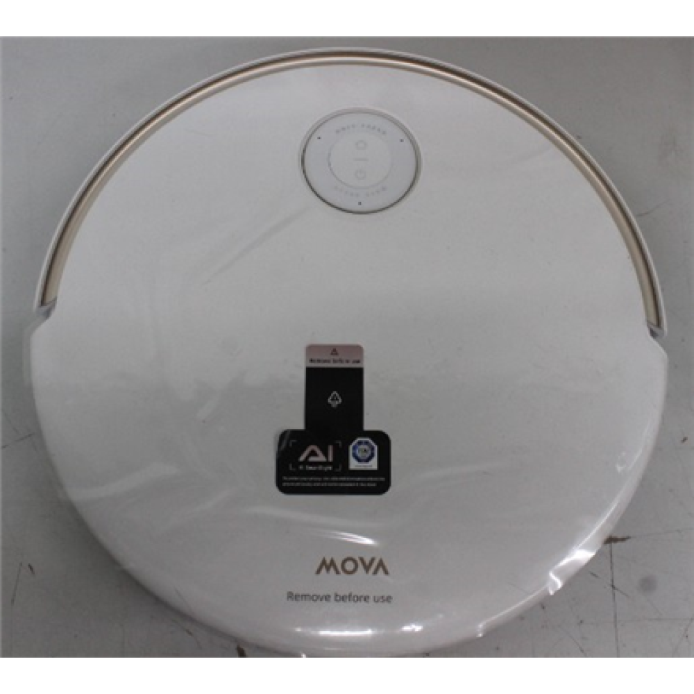 SALE OUT. MOVA Z60 Ultra Roller Complete Robot Vacuum, White , MOVA Robot Vacuum , Z60 Ultra Roller Complete , Wet&Dry , 6400 mAh , Dust capacity 3.2 L , 28000 Pa , White , USED, DIRTY, SCRATCHED , 36 month(s)