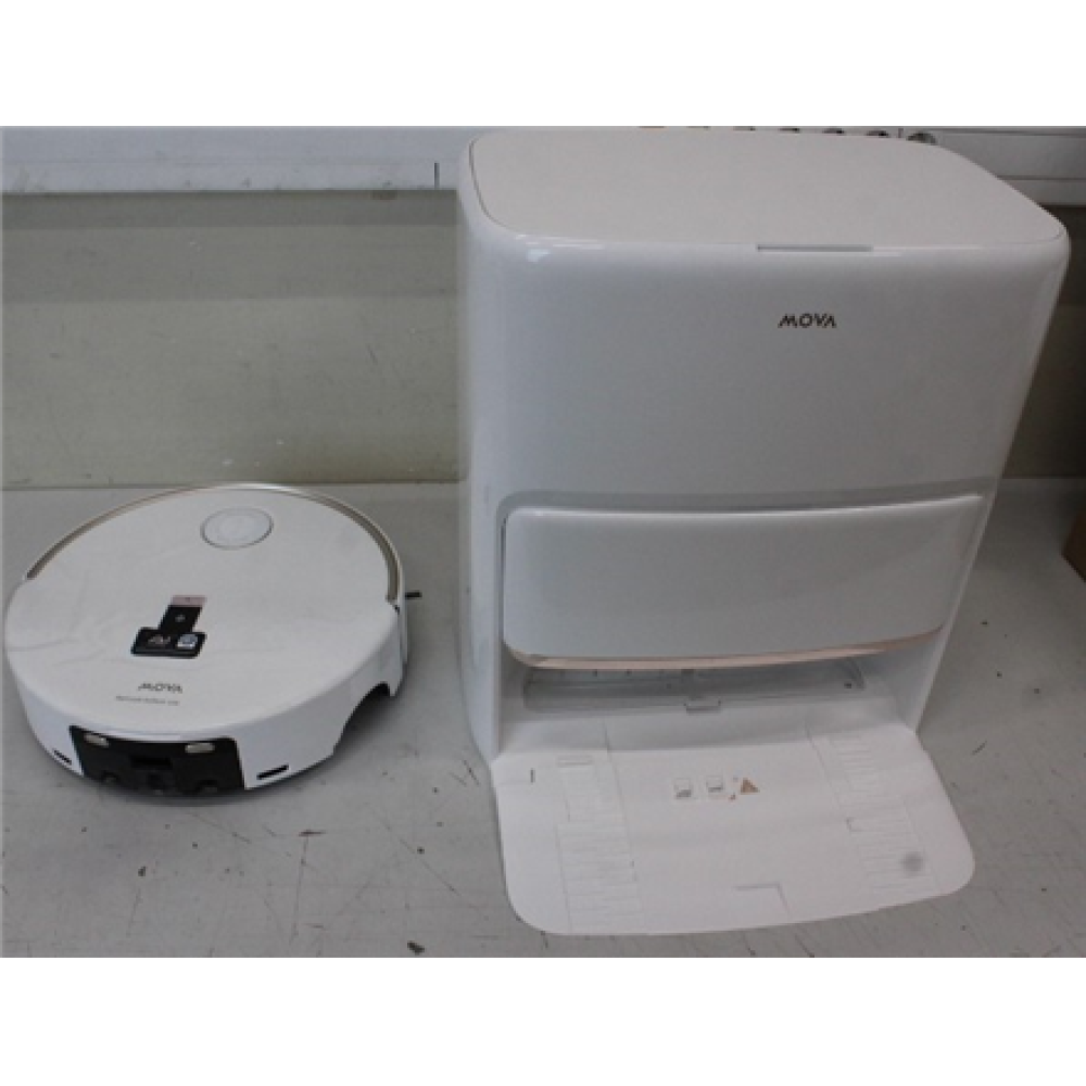 SALE OUT. MOVA Z60 Ultra Roller Complete Robot Vacuum, White , MOVA Robot Vacuum , Z60 Ultra Roller Complete , Wet&Dry , 6400 mAh , Dust capacity 3.2 L , 28000 Pa , White , USED, DIRTY, SCRATCHED , 36 month(s)