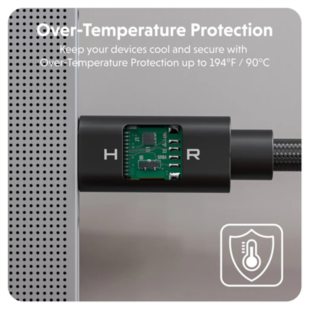 Hyper , HyperDrive Next USB4 Type-C Performance Cable, 1.2 m , HD6500BKGL