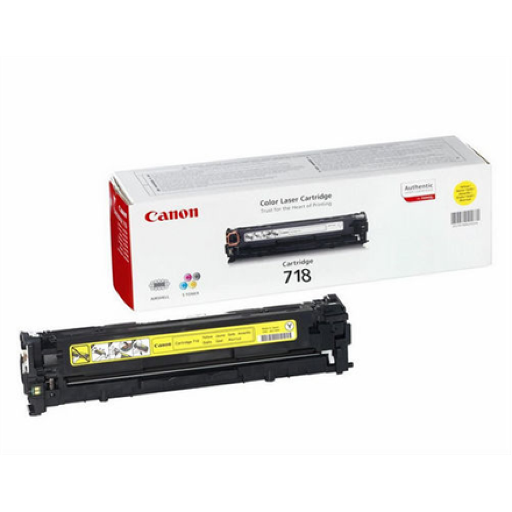 Canon 718 Y , Toner Cartridge , Yellow