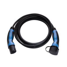 Evaka EV charging cable Type2-Type2, 22 kW, 32 A, 5x6 mm2, 1x0.5 mm2, 5 m , EVA503325 , Black Evaka EV charging cable Type2-Type2, 22 kW, 32 A, 5x6 mm2, 1x0.5 mm2, 5 m , EVA503325 , Black